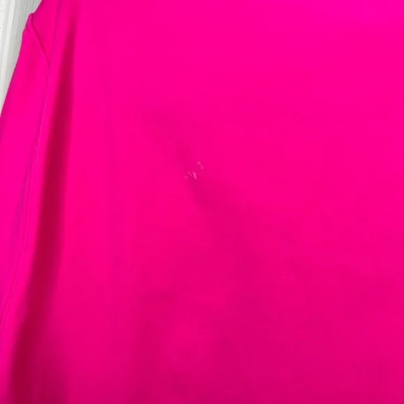 Buffbunny Phantom Waist Hot Pink Hibiscus Zip-Front Jacket XXL - Picture 9 of 9